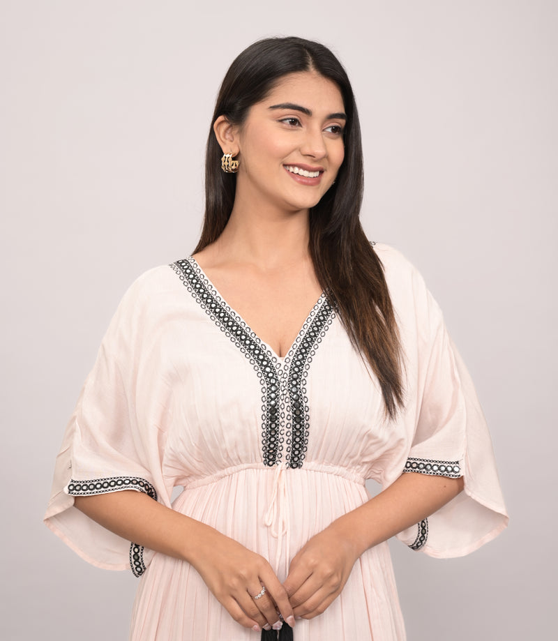 Blush Noir Embroidered