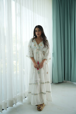 Ivory Prism Dress