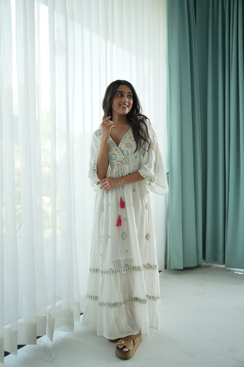 Ivory Prism Dress