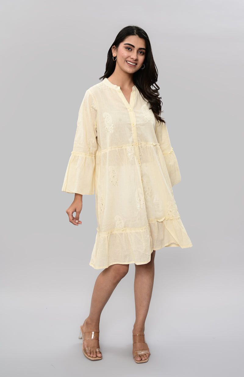 Lemon Threadlight Tunic
