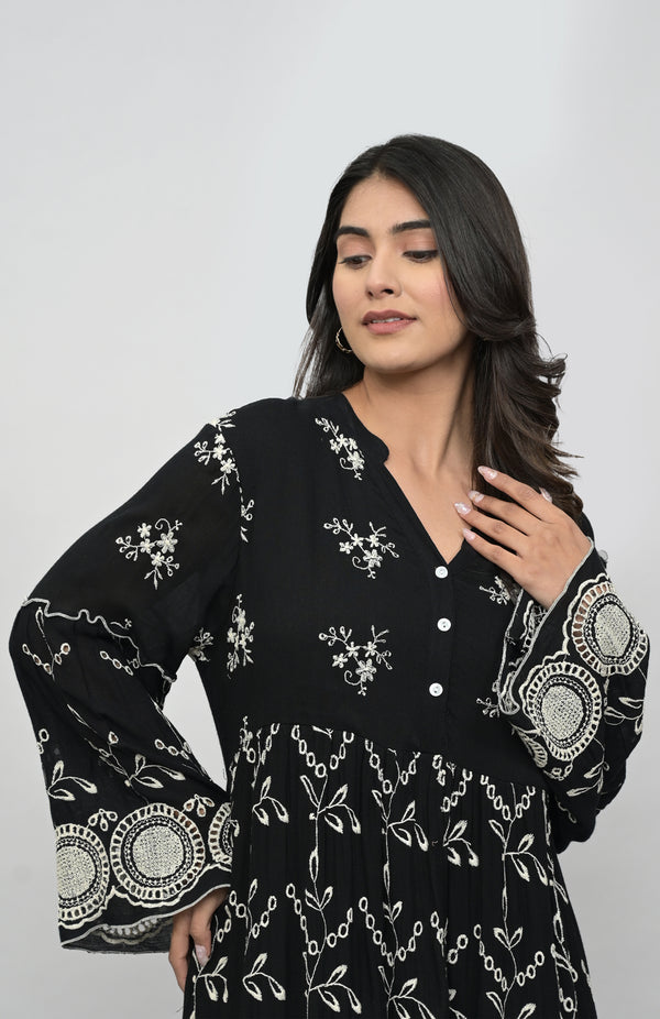 Midnight Bloom Dress