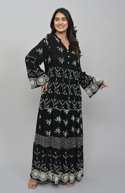 Midnight Bloom Dress