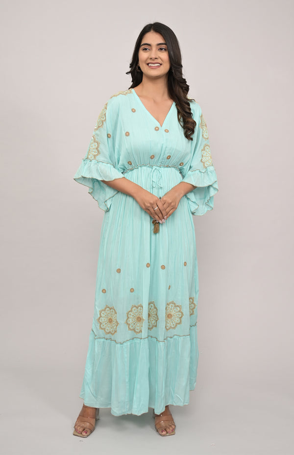 Seafoam Bloom Dress