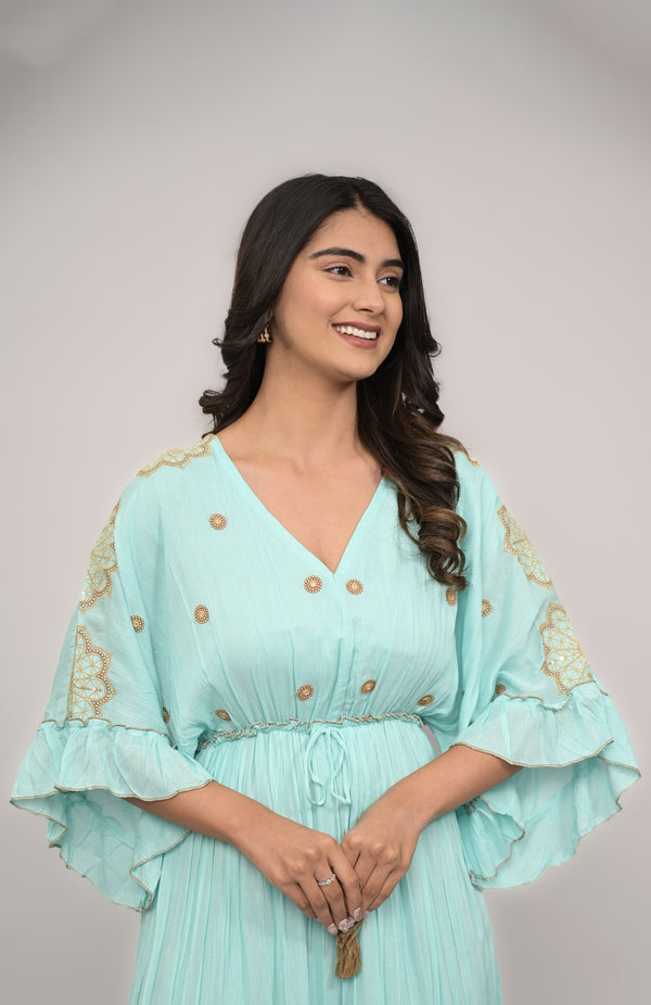 Seafoam Bloom Dress