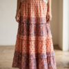 Kaveri long boho skirt