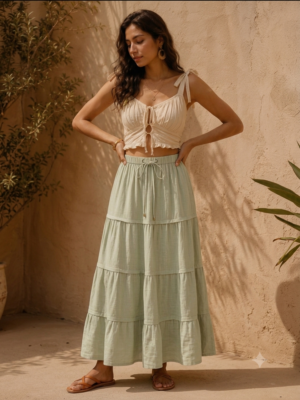 Gul skirt